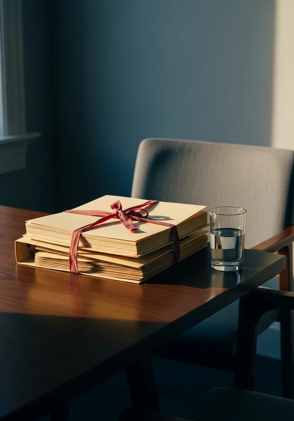 Warm, understated law-firm office interior